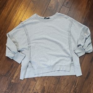 3/$15! Trendy Queen Gray Women's Crewneck Sweatshirt Size XL